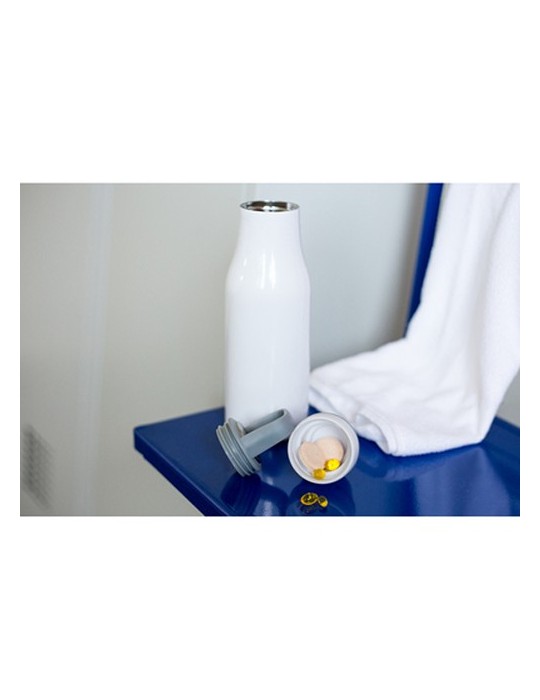 Bouteille isotherme 500 ml Air Gifts, tasse avec récipient | Jessica