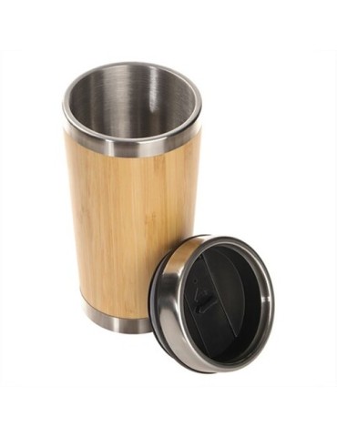 Mug thermique 500 ml en bambou | Mark 2