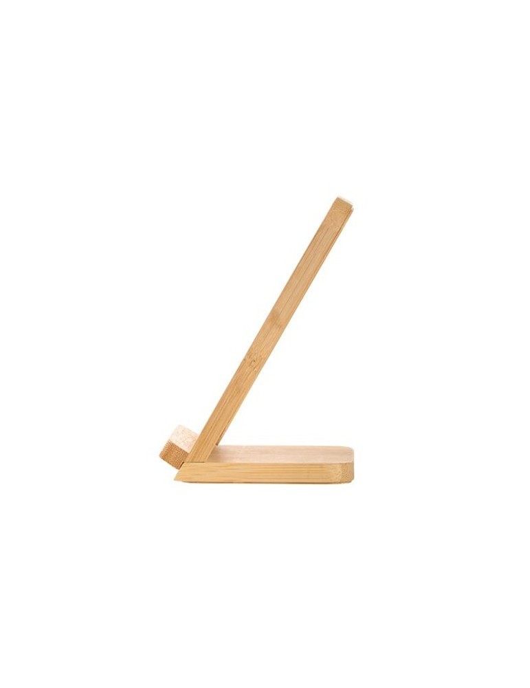 B'RIGHT chargeur sans fil en bambou 10W, support pour téléphone | Wilder