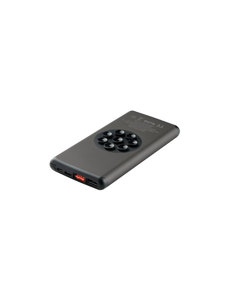 Power Bank sans fil Mauro Conti 10000 mAh avec ventouses, chargeur sans fil 10W | Stef