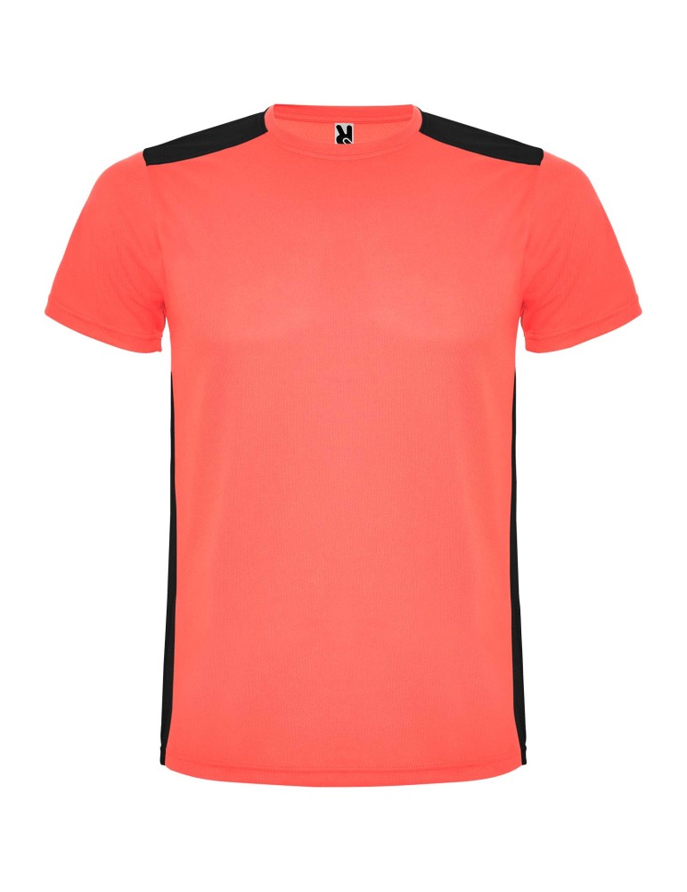 T-shirt de sport de 130 g/m² Detroit à manches courtes pour enfant