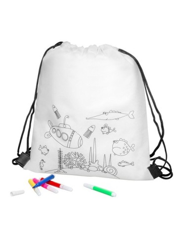 Sac à cordon pour colorier, feutres | Franklin