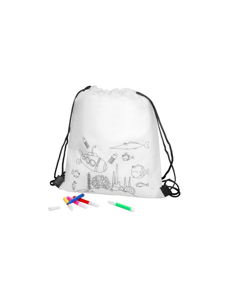 Sac à cordon pour colorier, feutres | Franklin
