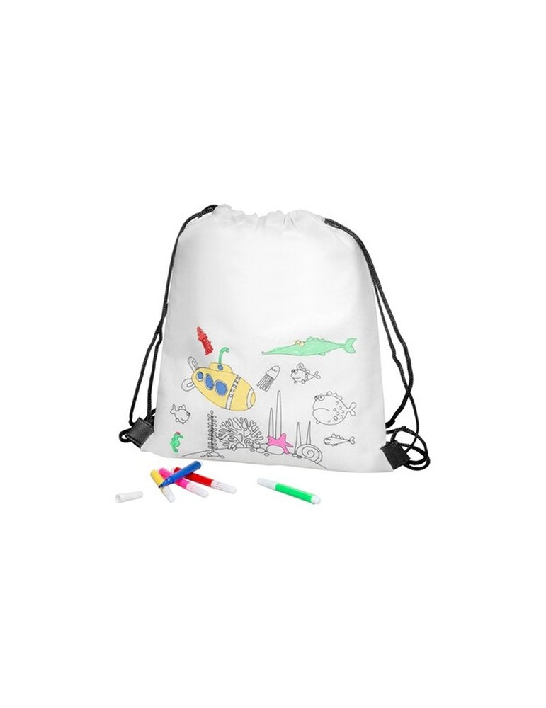 Sac à cordon pour colorier, feutres | Franklin