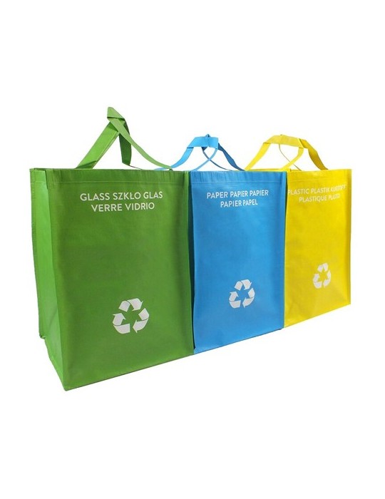 Poubelles a déchets recyclable | Justin