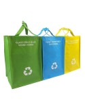 Poubelles a déchets recyclable | Justin