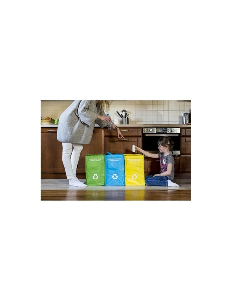 Poubelles a déchets recyclable | Justin