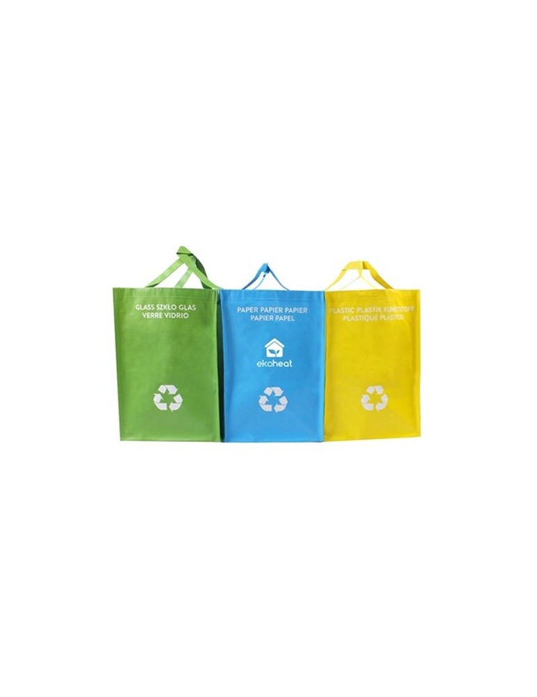 Poubelles a déchets recyclable | Justin