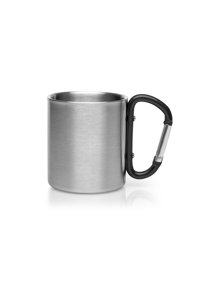 Mug en métal 210 ml avec mousqueton | Easton