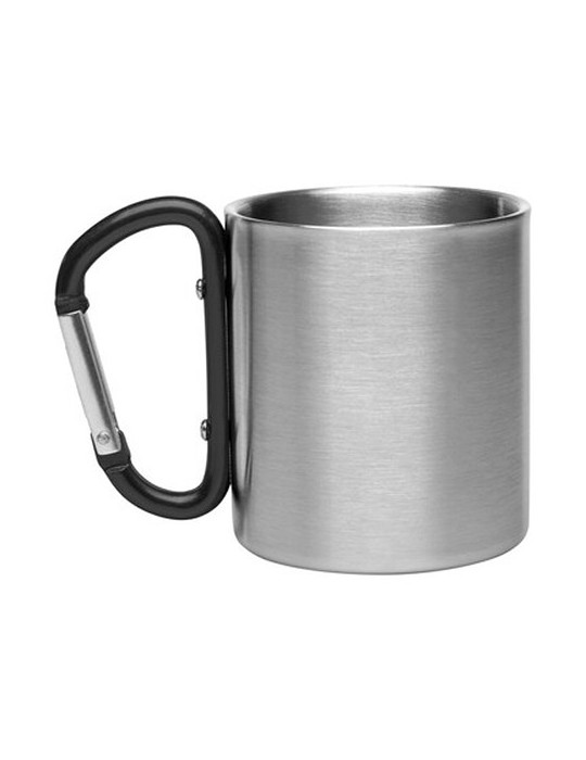 Mug en métal 210 ml avec mousqueton | Easton