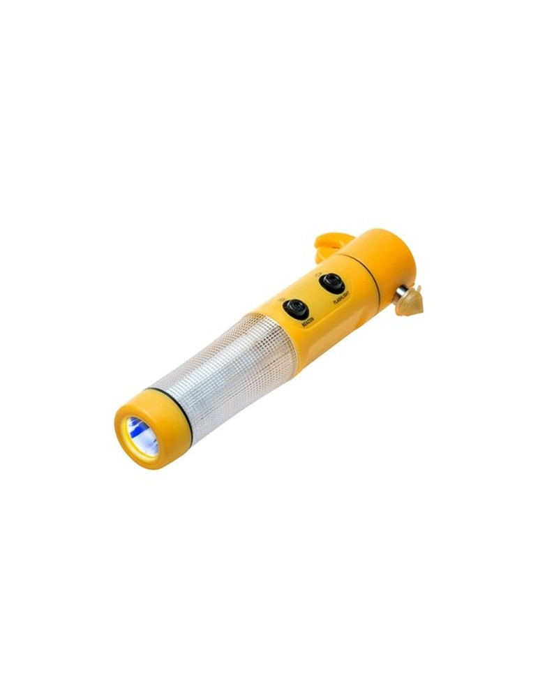 Torche de secours 1 LED, coupe-ceinture, marteau de sécurité | Auden