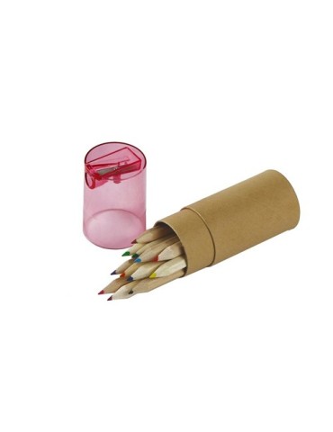 Tube cartonné de 12 crayons | Nate