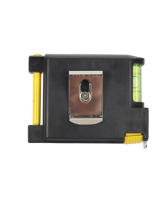 Mètre-ruban 2m, niveau à bulle, carnet, stylo bille | Lincoln