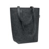 Sac shopping  en feutre RPET personnalisé - TASLO Matières : PET recyclé Couleurs : pierre personnalisable avec votre logo