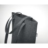 Sac shopping  en feutre RPET personnalisé - TASLO Matières : PET recyclé Couleurs : pierre objet promotionnel éco-responsable