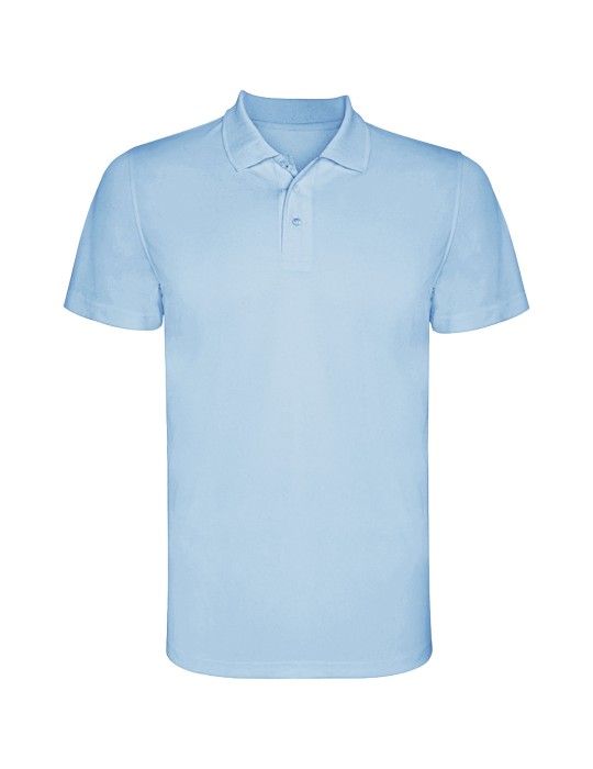 Polo de sport de 150 g/m² Monzha à manches courtes pour homme