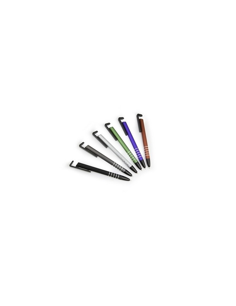 Stylo bille, stylet tactile, support de téléphone | Erran