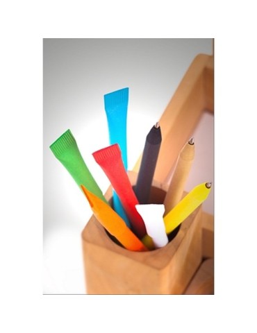 Stylo bille en papier avec capuchon | Debra 2