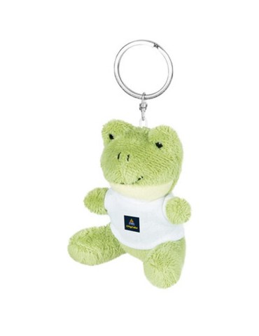 Grenouille en peluche, porte-clés | Sallie