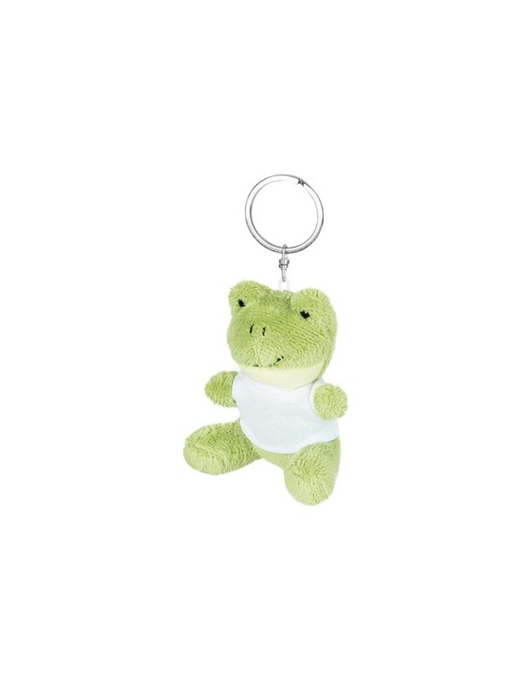 Grenouille en peluche, porte-clés | Sallie