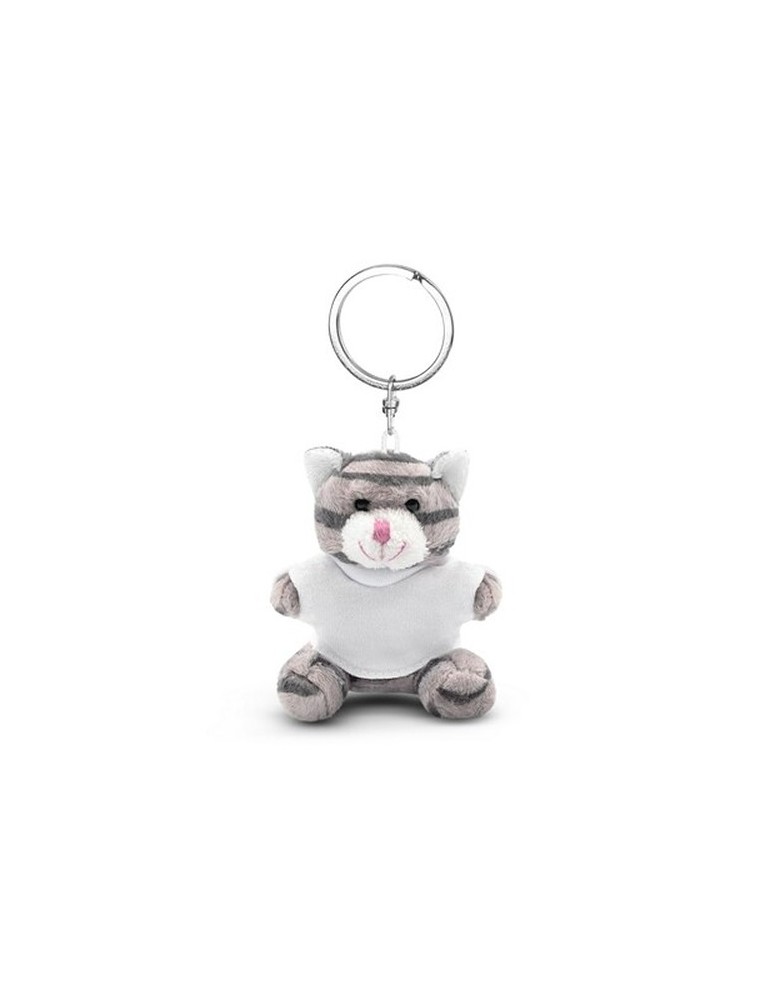 Chat en peluche, porte-clés | Ollie
