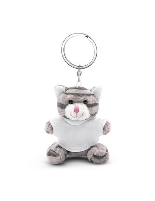 Chat en peluche, porte-clés | Ollie