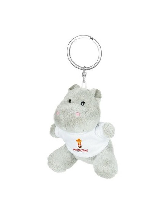 Hippopotame en peluche, porte-clés | Patsy