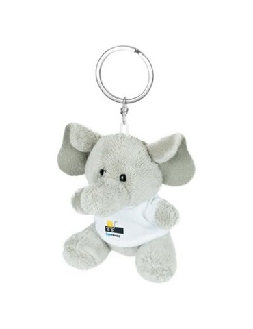 Éléphant en peluche, porte-clés | Hugo