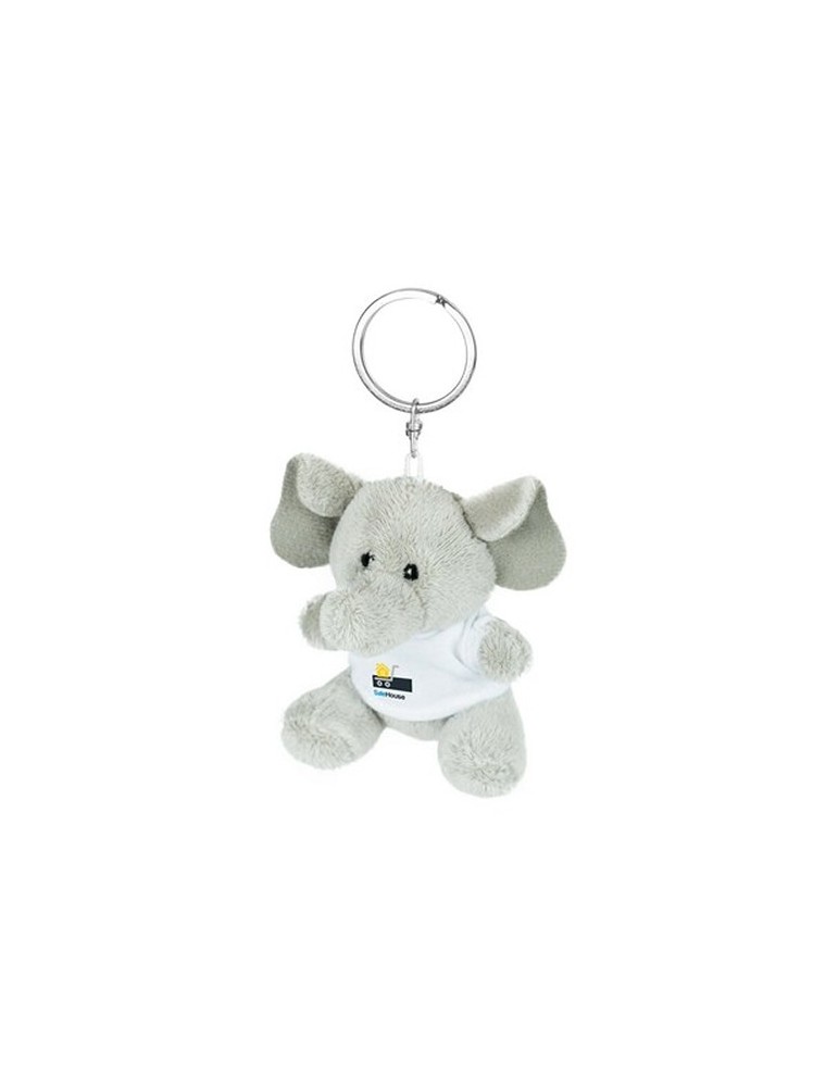 Éléphant en peluche, porte-clés | Hugo