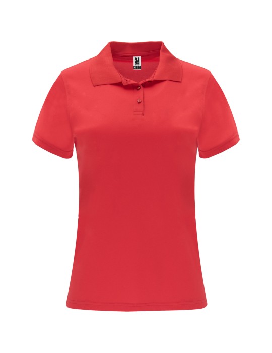 Polo de sport de 150 g/m² Monzha à manches courtes pour femme