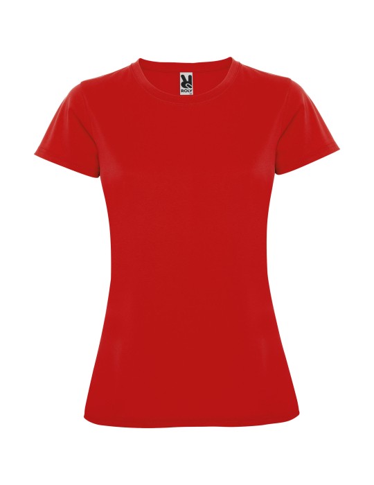 T-shirt de sport de 150 g/m² Montecarlo à manches courtes pour femme
