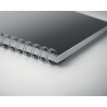 Carnet A5 Éco-responsable à Spirales en RPET ANOTATE Matières : papier recyclé Couleurs : noir cadeau client original