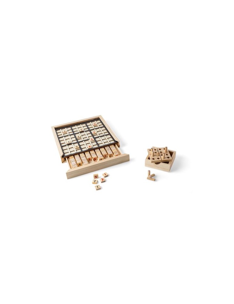 Mini Sudoku en bois de pin Kenza