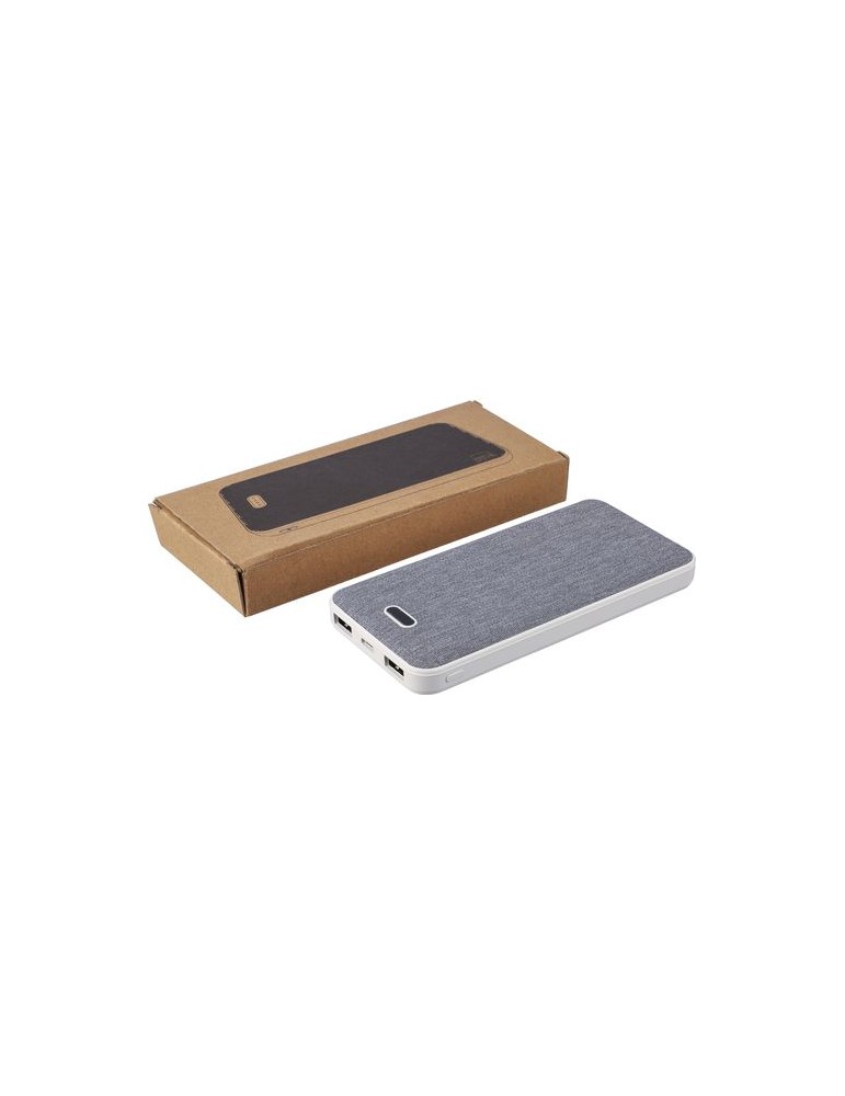 Power bank en ABS recyclé Tovi