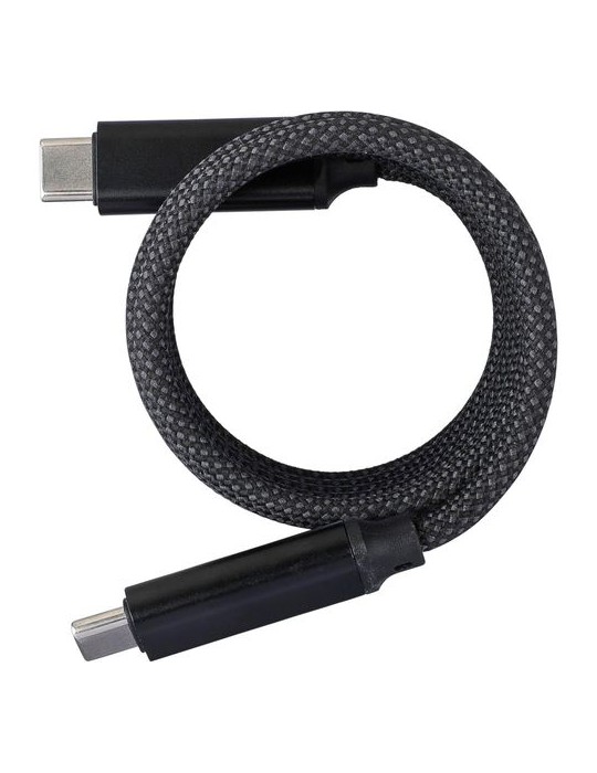 Câble de charge et de transfert en nylon 60 W publicitaire Janet