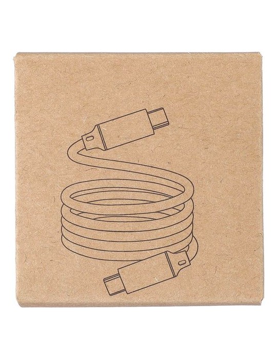 Câble de charge et de transfert en nylon 60 W publicitaire Janet