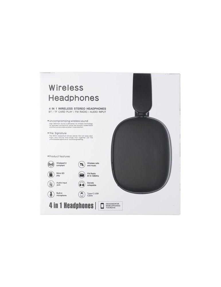 Casque audio en ABS publicitaire Janice