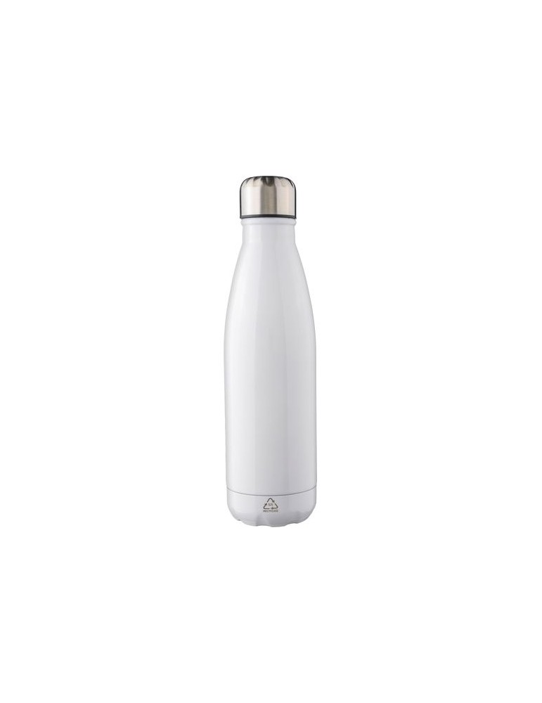 Gourde simple paroi en acier inoxydable recyclé de 650 ml personnalisée Cliff