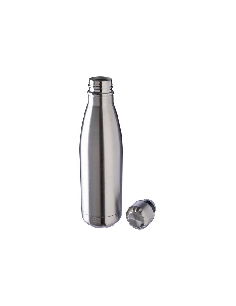 Gourde simple paroi en acier inoxydable recyclé de 650 ml personnalisée Cliff