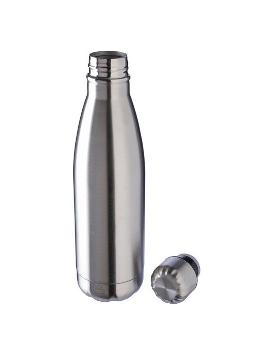 Gourde simple paroi en acier inoxydable recyclé de 650 ml personnalisée Cliff