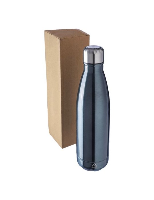 Gourde simple paroi en acier inoxydable recyclé de 650 ml personnalisée Cliff