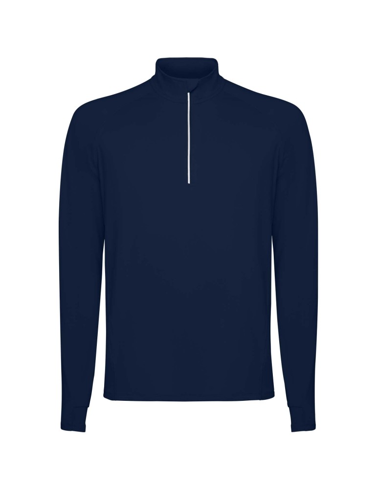 Sweatshirt de 200 g/m² Estambul à manches longues et col demi-zip…