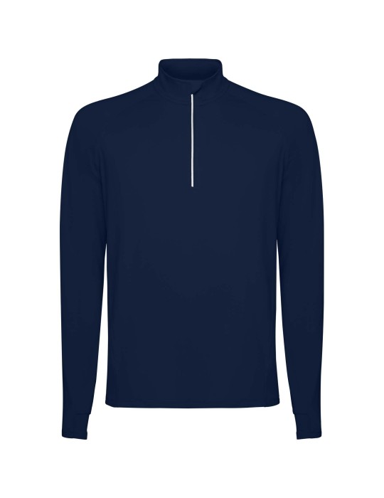 Sweatshirt de 200 g/m² Estambul à manches longues et col demi-zip…