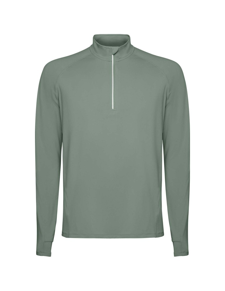 Sweatshirt de 200 g/m² Estambul à manches longues et col demi-zip…