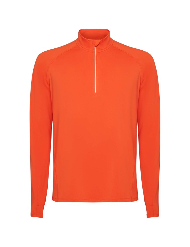 Sweatshirt de 200 g/m² Estambul à manches longues et col demi-zip…