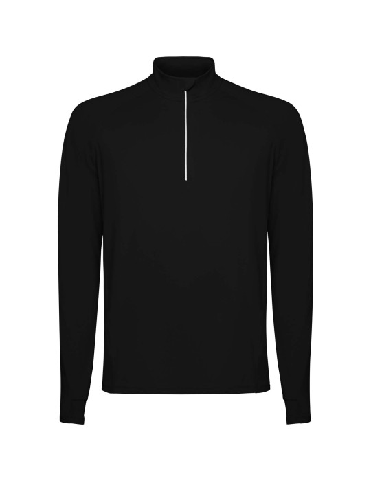 Sweatshirt de 200 g/m² Estambul à manches longues et col demi-zip…