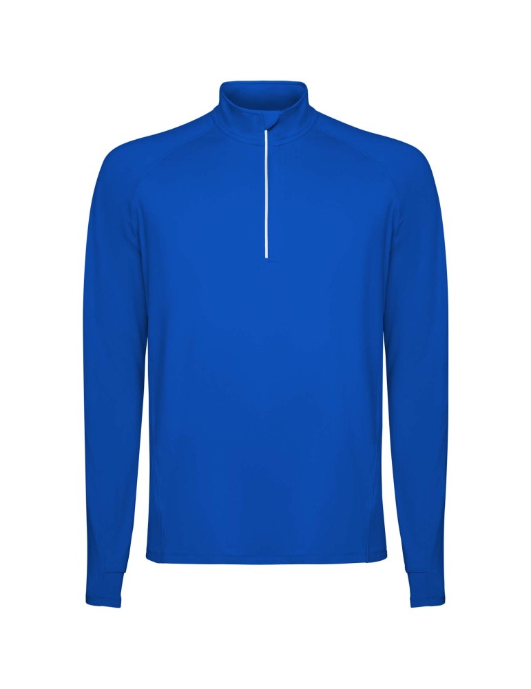 Sweatshirt de 200 g/m² Estambul à manches longues et col demi-zip…