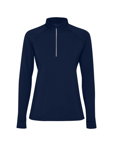 Sweatshirt de 200 g/m² Estambul à manches longues et demi-zip pour…