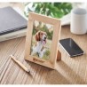 Cadre photo personnalisé en bambou  GAZO Matières : bambou Couleurs : bois marquage laser ultra précis