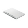 Carnet A5 Éco-responsable à Spirales en RPET ANOTATE Matières : papier recyclé Couleurs : blanc objet promotionnel éco-responsab